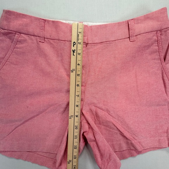 J. Crew Women's Pink Chino Shorts Size 6 - Picture 6 of 7